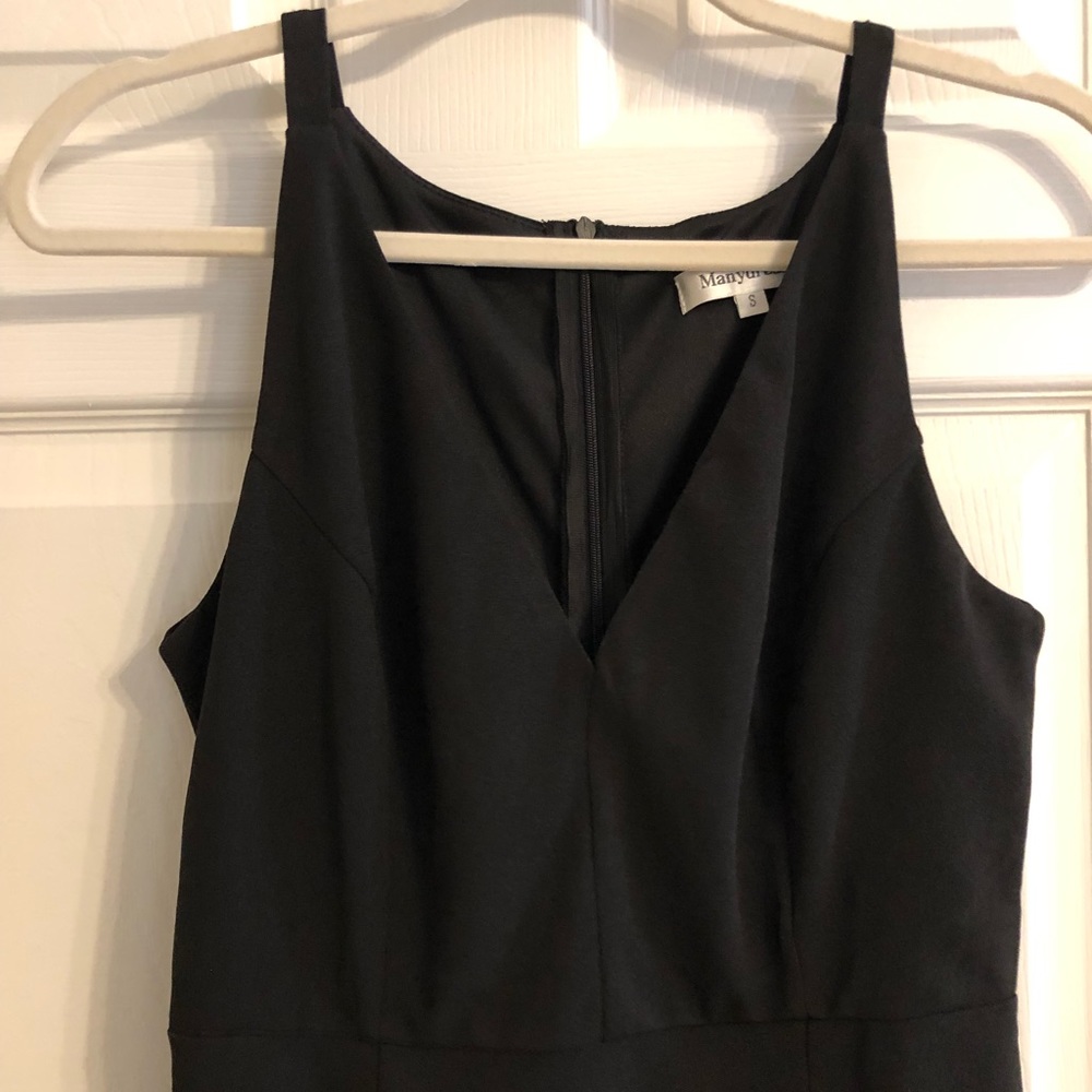 Black Cocktail Party Dress - Picture 4 of 5